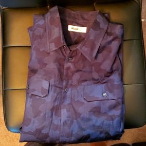 Mens medium William Rast camo shirt
